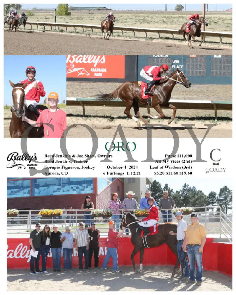 Oro - 10-04-24 R04 Arp Arapahoe Park