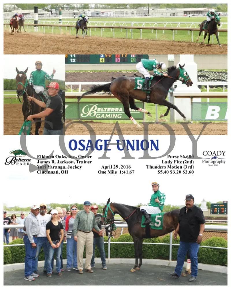 Osage Union - 04-29-16 R01 Btp Belterra Park