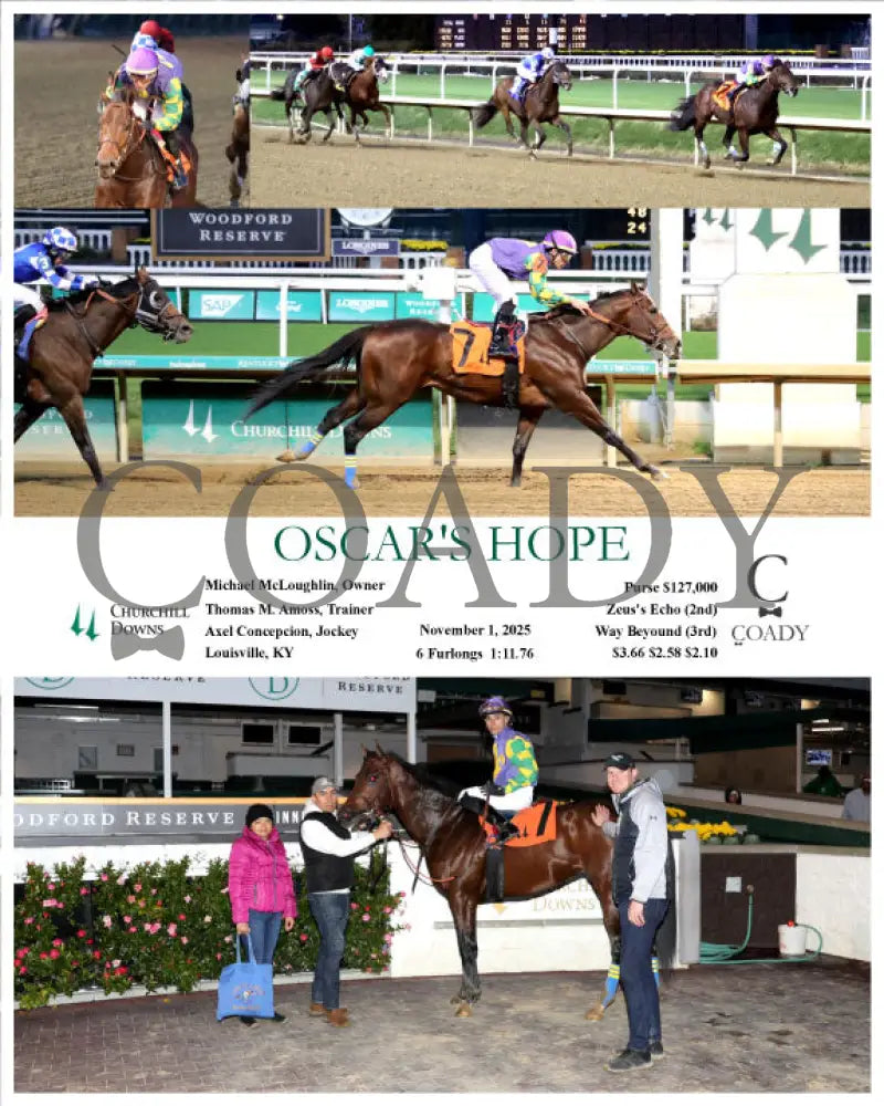 OSCAR’S HOPE - 11-01-25 - R10 - CD Churchill Downs