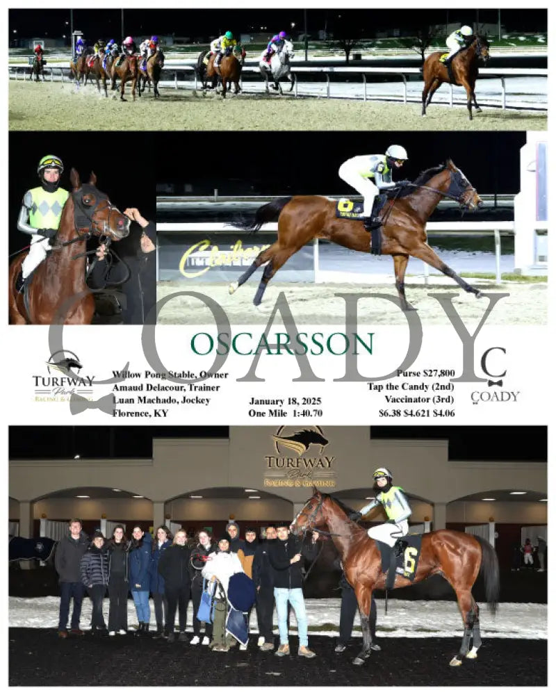Oscarsson - 011825 Race 02 Tp Turfway Park