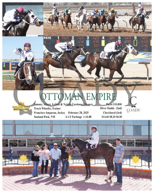 OTTOMAN EMPIRE - Sammy Albert Leilani & Nykole Cardenas - 02-28-25 - R05 - SUN Sunland Park