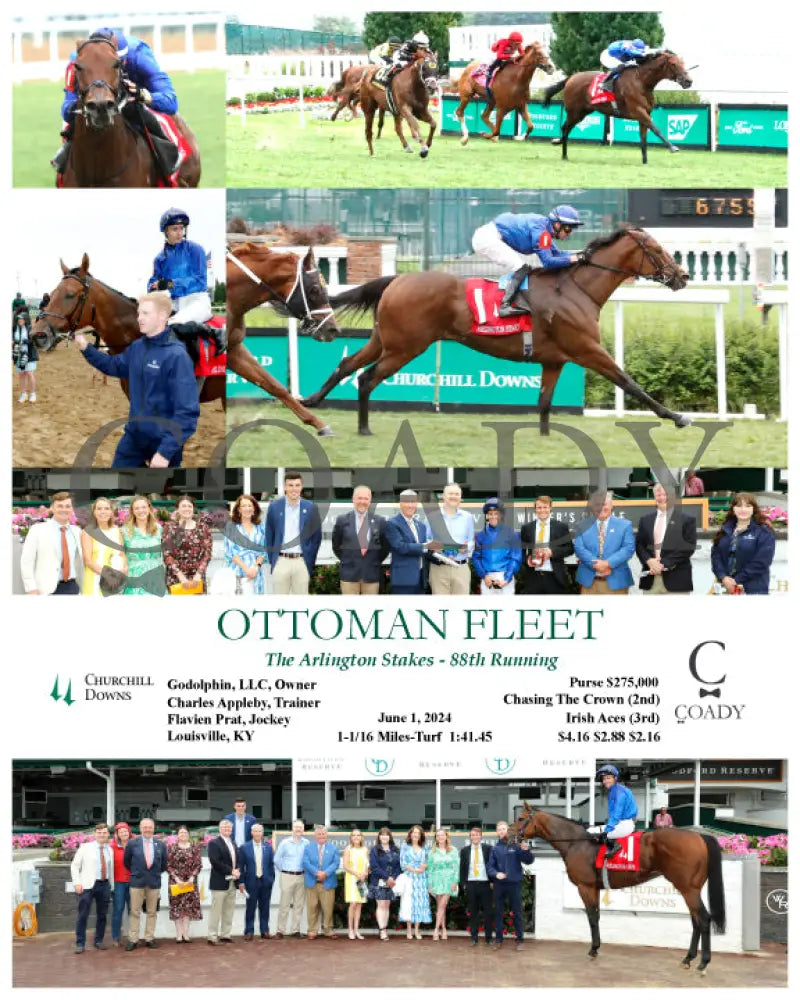 Ottoman Fleet - The Arlington Stakes 88Th Running 06-01-24 R06 Cd Churchill Downs