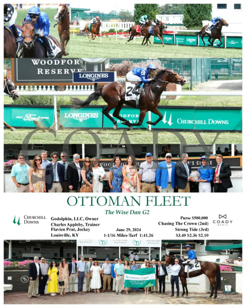 Ottoman Fleet - The Wise Dan G2 06-29-24 R07 Cd Churchill Downs