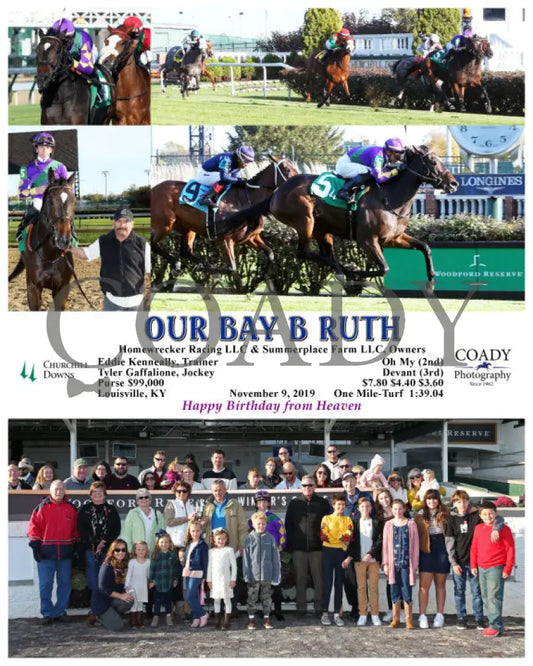 Our Bay B Ruth - 11-09-19 R07 Cd Group Churchill Downs
