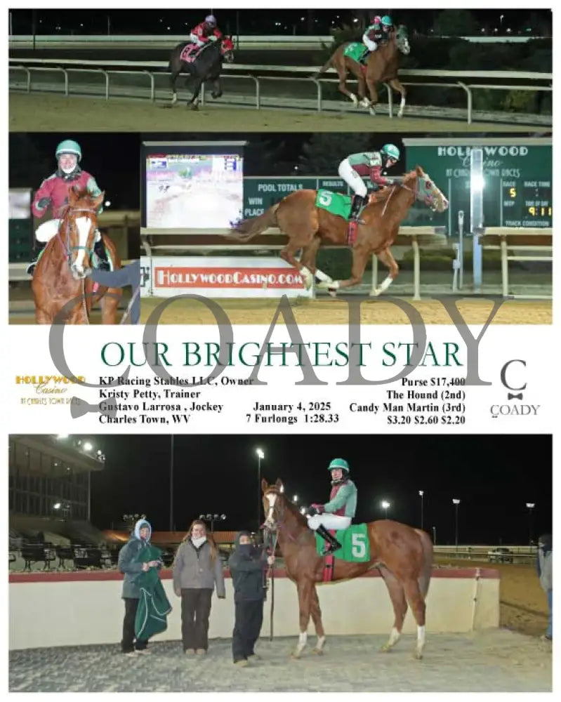 Our Brightest Star - 01-04-25 R05 Ct Hollywood Casino At Charles Town Races