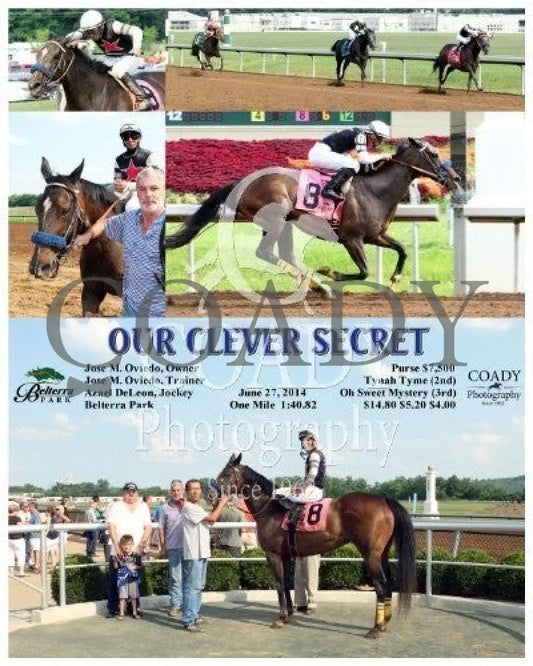 Our Clever Secret - 062714 Race 06 Btp Belterra Park