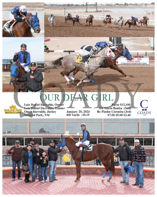 Our Dear Girl - 01-20-24 R04 Sun Sunland Park