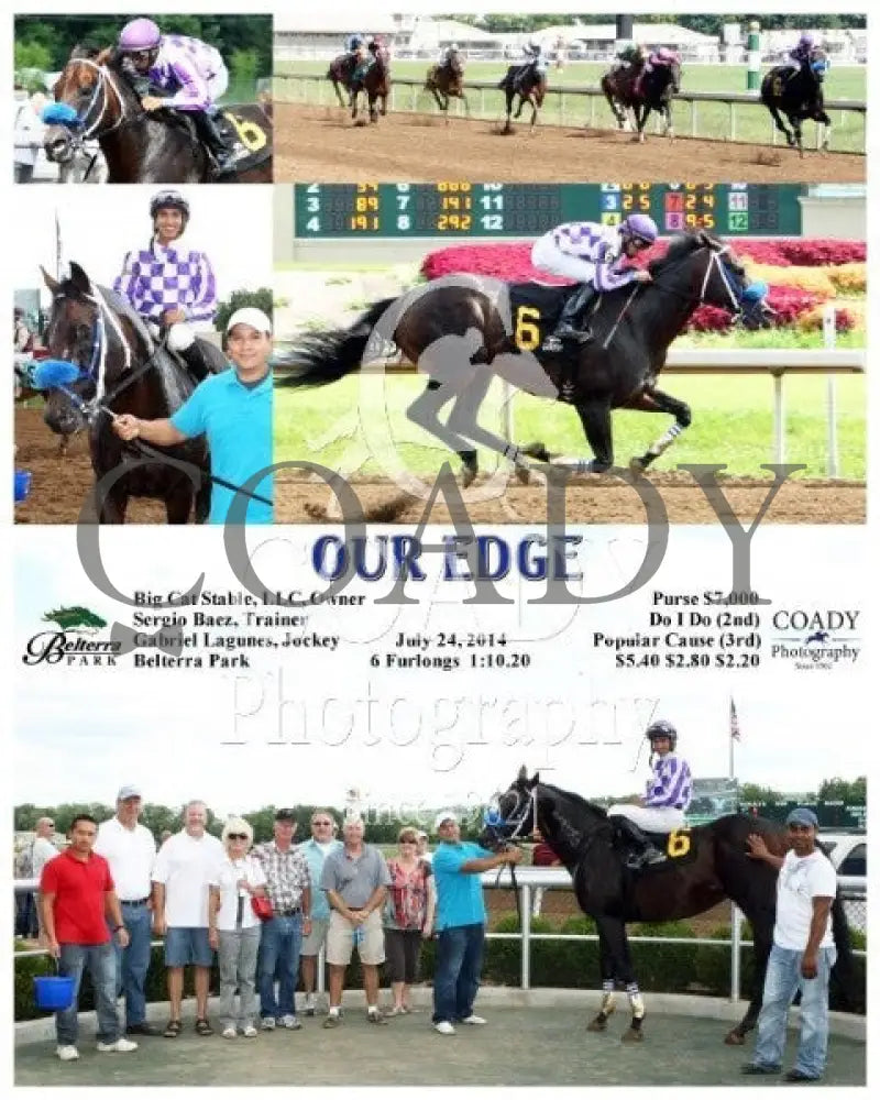 Our Edge - 072414 Race 07 Btp Belterra Park