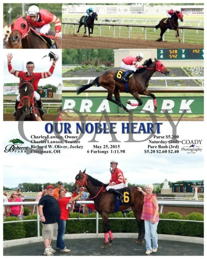 Our Noble Heart - 052515 Race 07 Btp Belterra Park