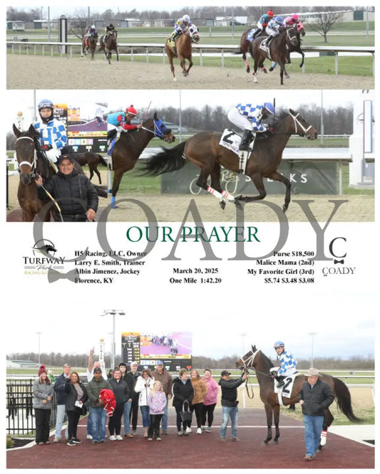 OUR PRAYER - 03-20-25 - R01 - TP Turfway Park