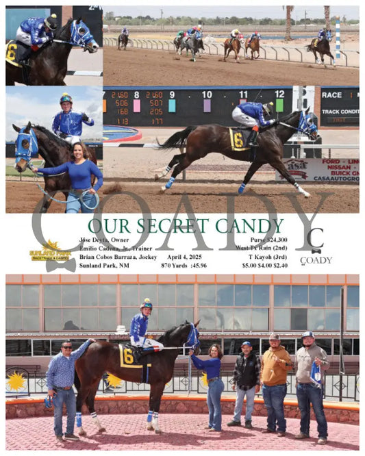 OUR SECRET CANDY - 04-04-25 - R01 - SUN Sunland Park
