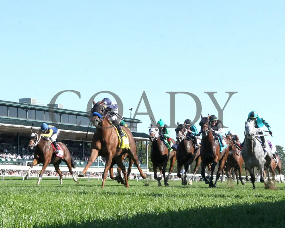 Our Shot - The Woodford Presented By Fanduel G2 10-05-24 R06 Kee Under Rail 01 Keeneland