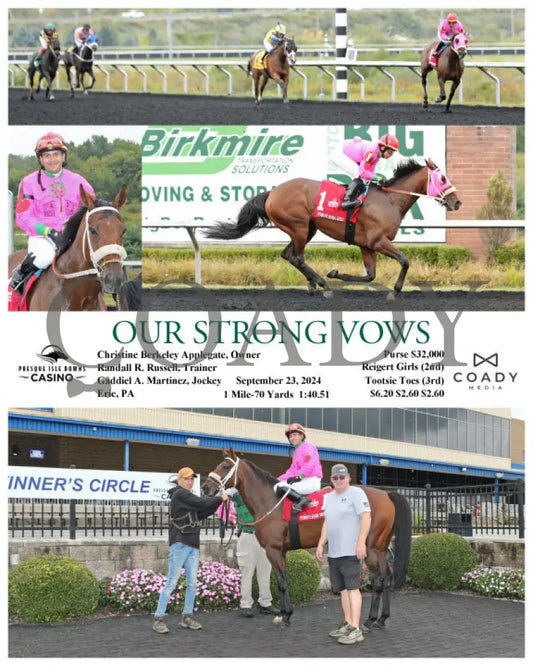 Our Strong Vows - 09-23-24 R03 Pid Presque Isle Downs