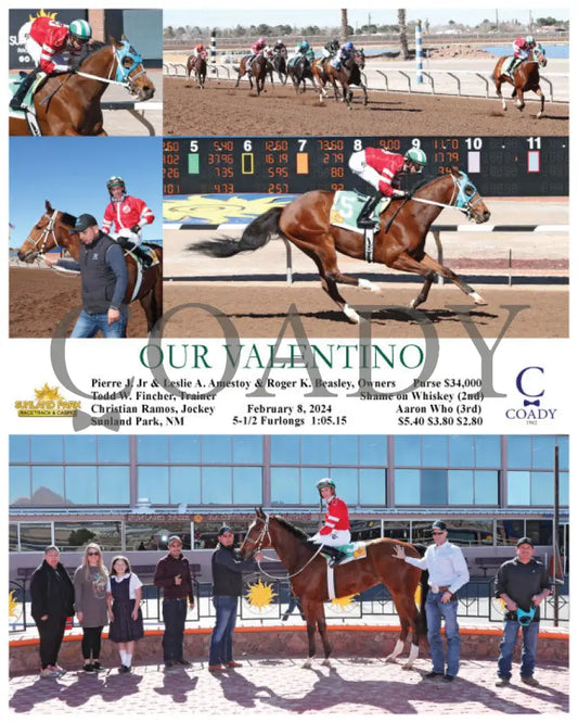 Our Valentino - 02-08-24 R03 Sun Sunland Park