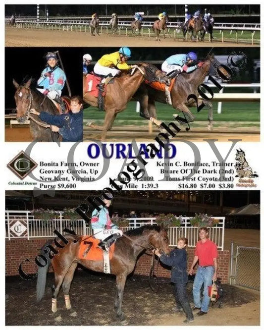Ourland - 6 9 2009 Colonial Downs