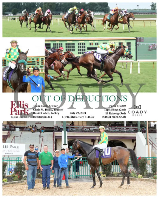 Out Of Deductions - 07-29-24 R08 Elp Ellis Park