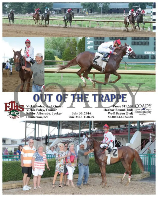 Out Of The Trappe - 073016 Race 09 Elp Ellis Park