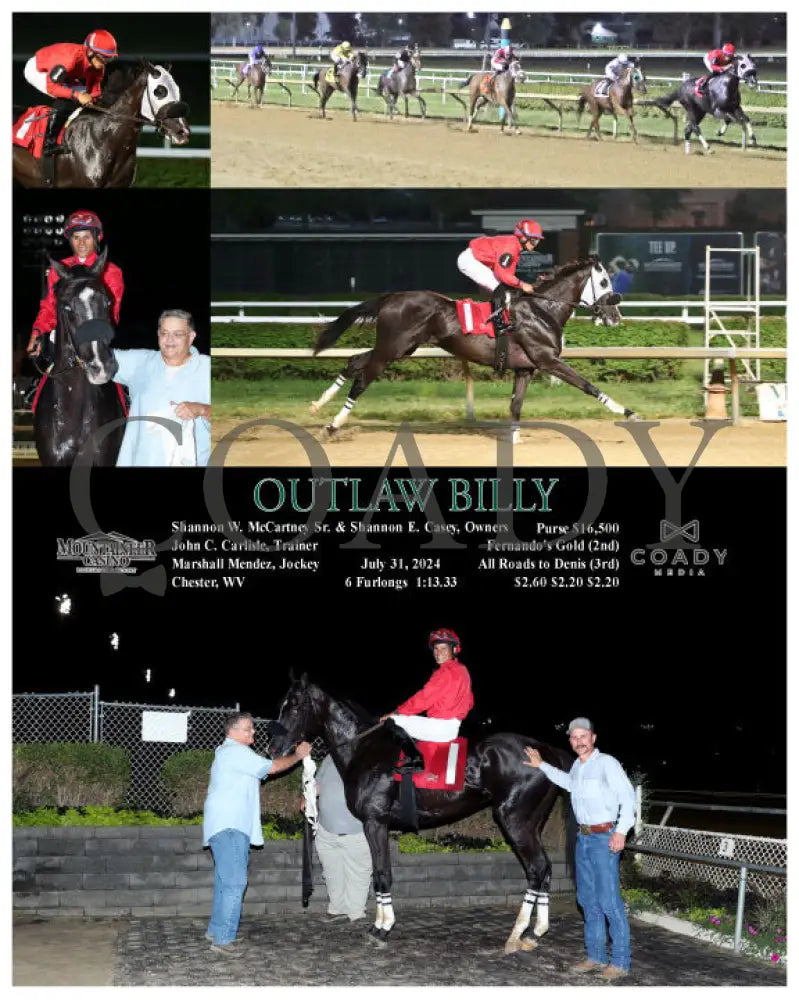 Outlaw Billy - 07-31-24 R06 Mnr Mountaineer Park