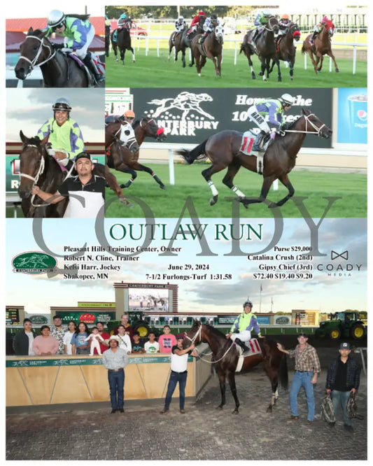 Outlaw Run - 06-29-24 R07 Cby Canterbury Park