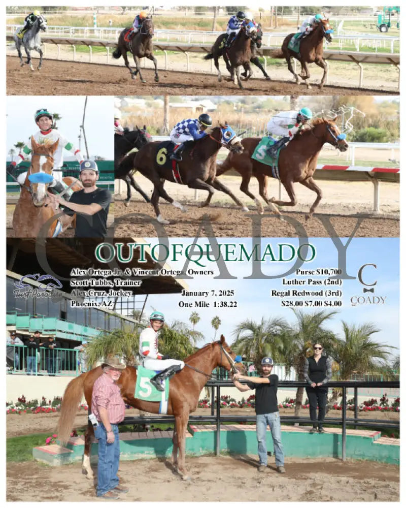 Outofquemado - 01-07-25 R05 Tup Turf Paradise