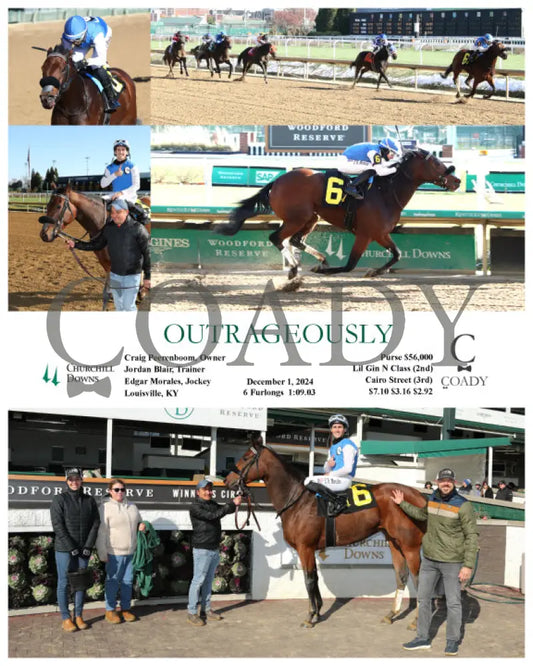 Outrageously - 12-01-24 R02 Cd Churchill Downs