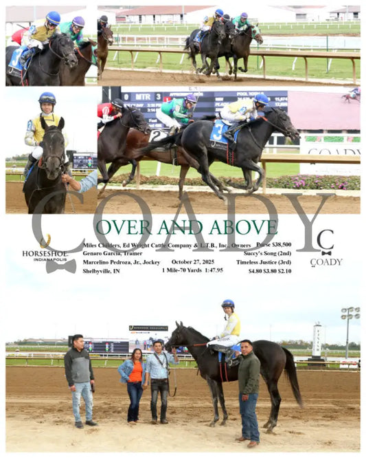 OVER AND ABOVE - 10-27-25 - R03 - IND Indiana Grand