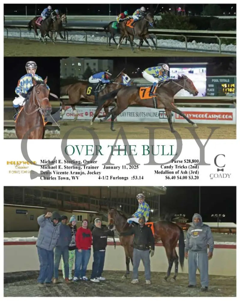 Over The Bull - 01-11-25 R07 Ct Hollywood Casino At Charles Town Races