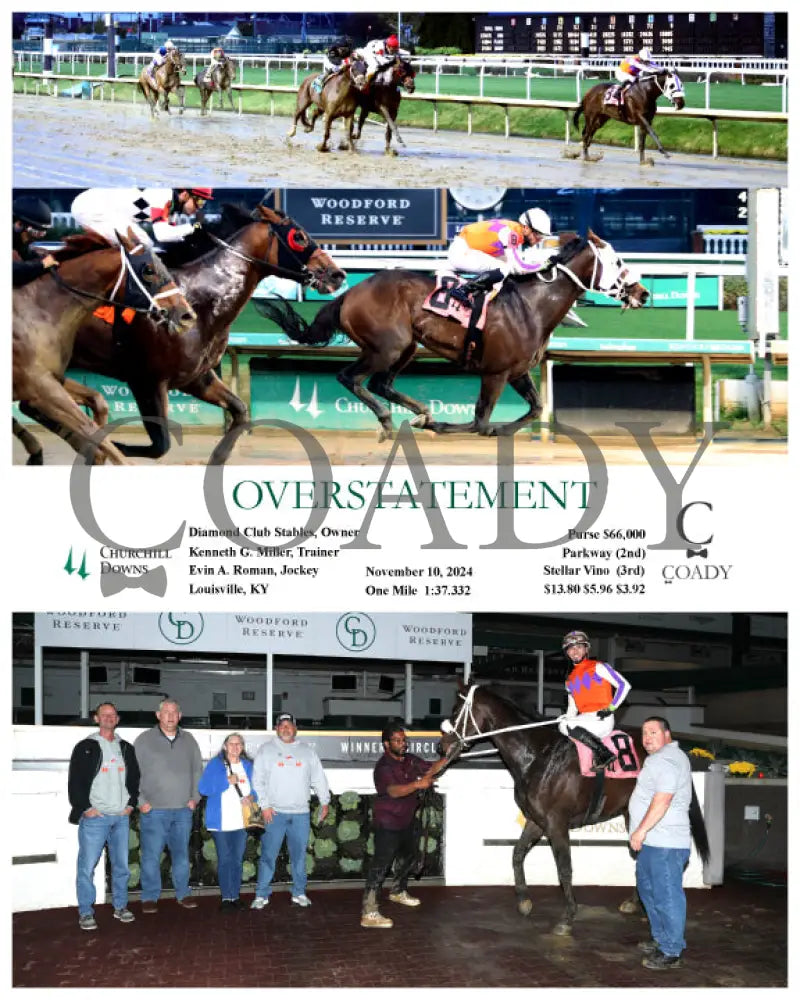 Overstatement - 11-10-24 R10 Cd Churchill Downs