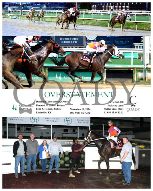 Overstatement - 11-10-24 R10 Cd Churchill Downs