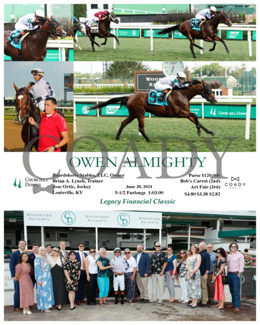 Owen Almighty - 06-20-24 R05 Cd Group Churchill Downs