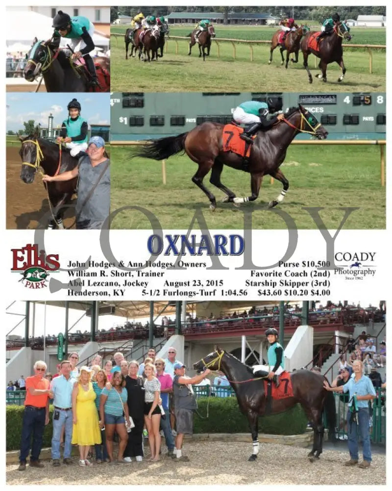 Oxnard - 082315 Race 06 Elp Ellis Park