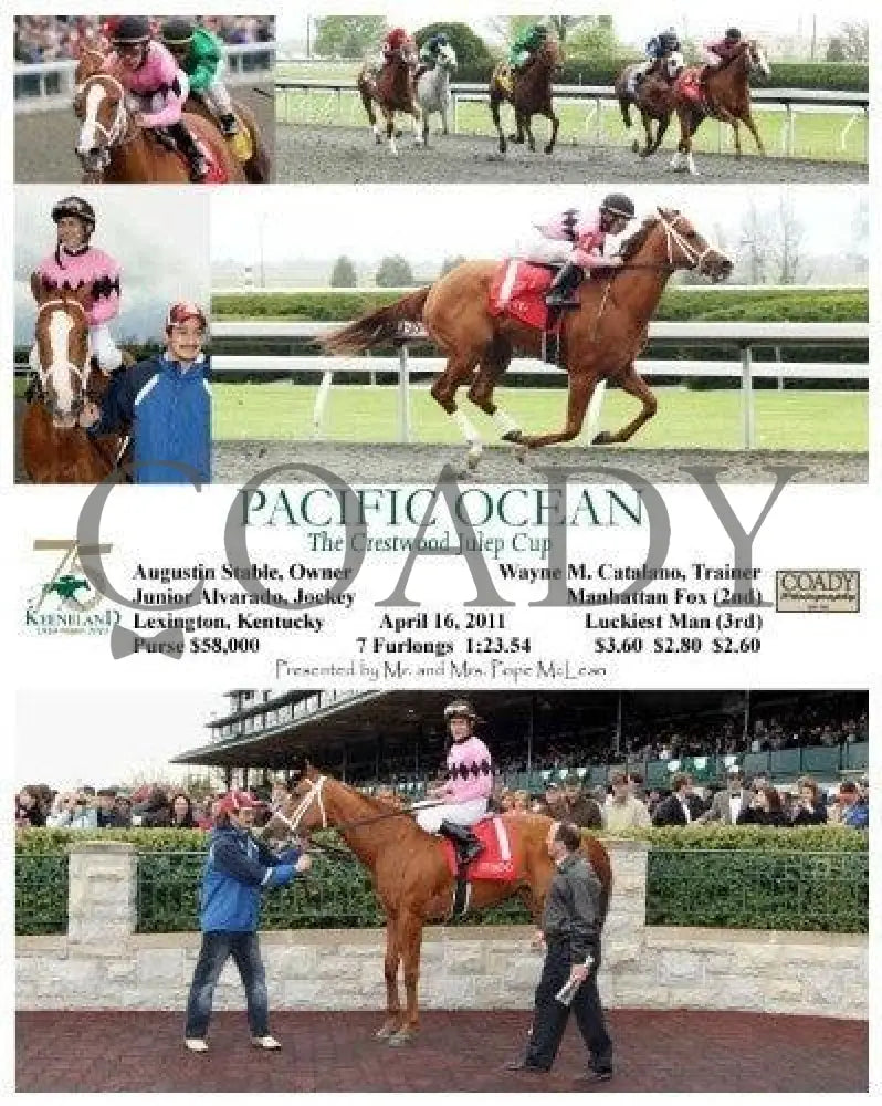 Pacific Ocean - The Crestwood Julep Cup 041611 Keeneland