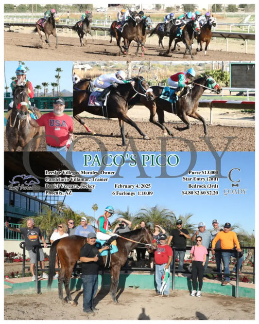 Paco’s Pico - 02-04-25 R09 Tup Turf Paradise
