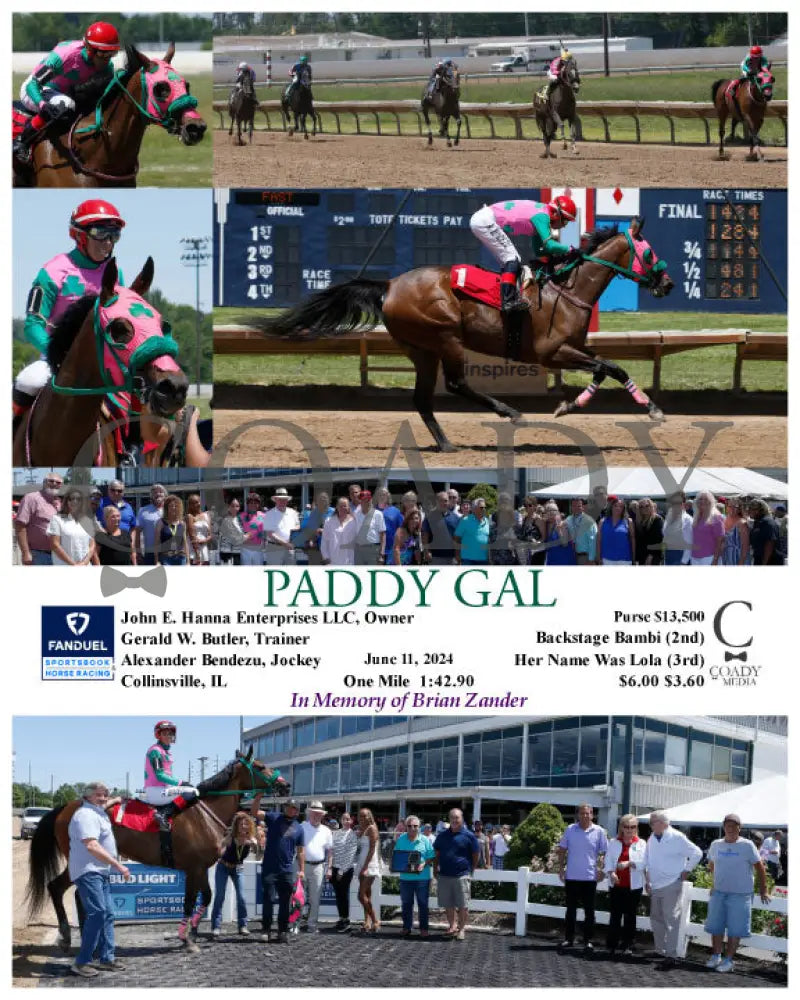Paddy Gal - 06-11-24 R04 Fan Fanduel Sportsbook Horse Racing