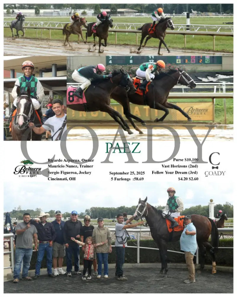 PAEZ - 092525 - Race 05 - BTP Presque Isle Downs