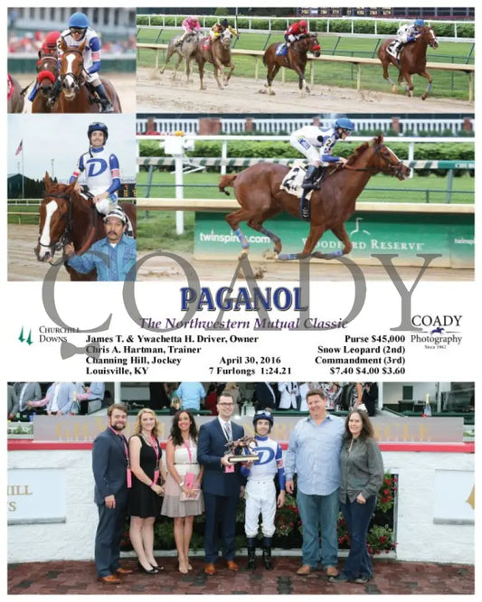 Paganol - 043016 Race 03 Cd Group Churchill Downs