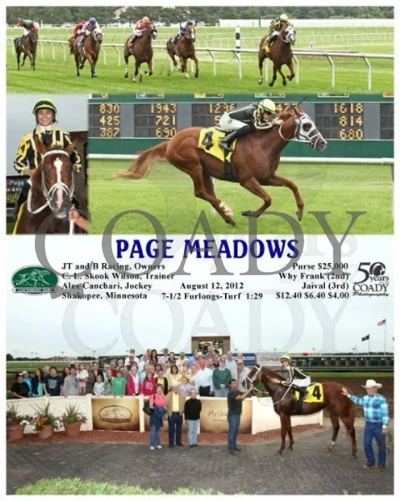 Page Meadows - 081212 Race 05 Canterbury Park