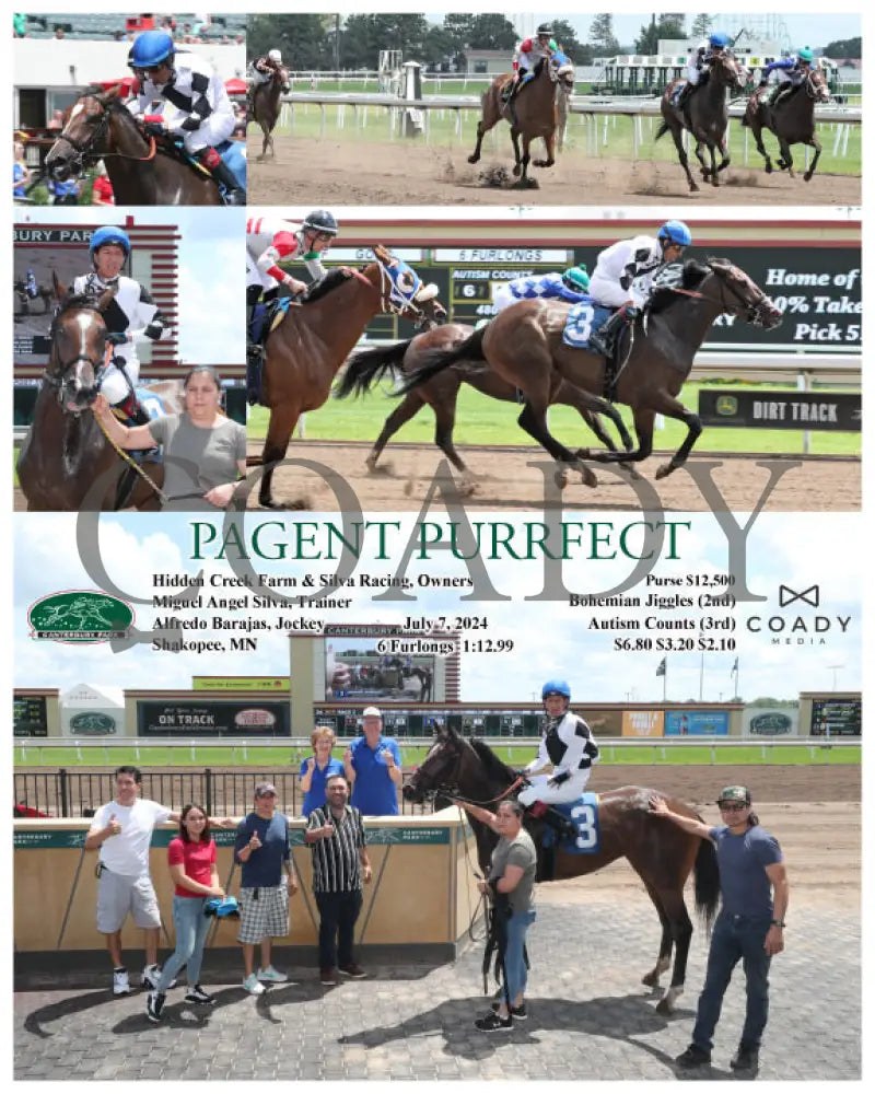 Pagent Purrfect - 07-07-24 R01 Cby Canterbury Park