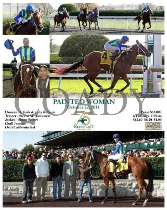 Painted Woman - 102211 Keeneland