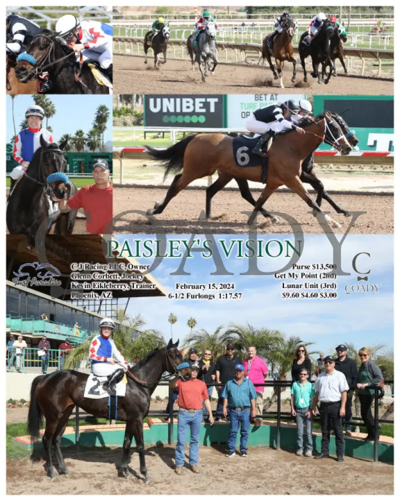 Paisley’s Vision - 02-15-24 R05 Tup Turf Paradise
