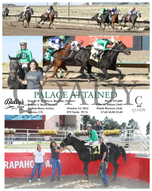 Palace Attained - 10-12-24 R06 Arp Arapahoe Park