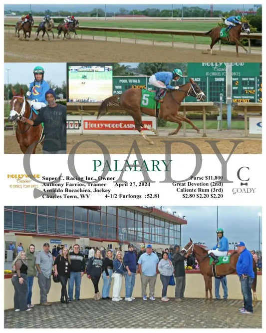 Palmary - 04-27-24 R02 Ct Hollywood Casino At Charles Town Races