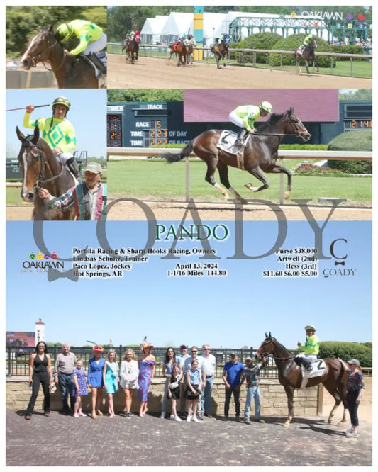 Pando - 04 - 13 - 24 R05 Op Oaklawn Park