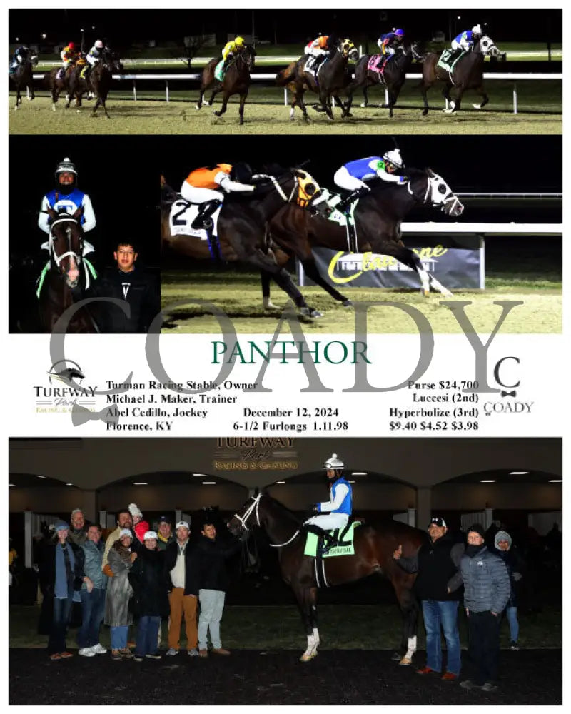 Panthor - 121224 Race 09 Tp Turfway Park