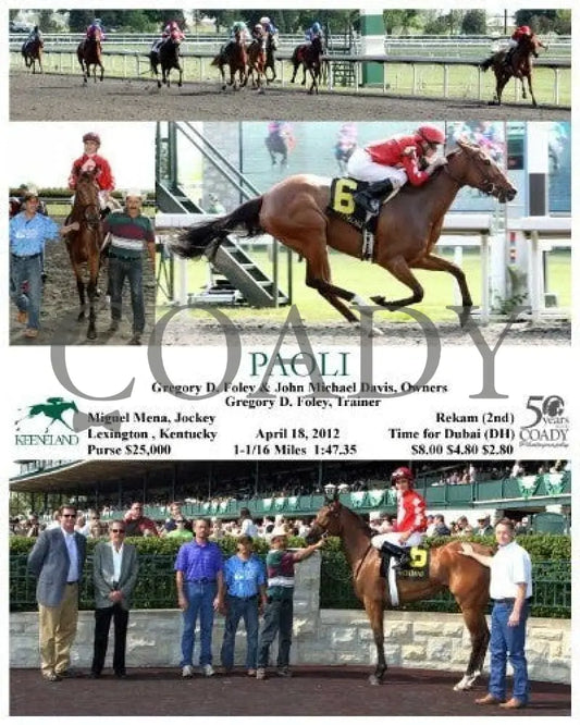 Paoli - 041812 Race 07 Keeneland