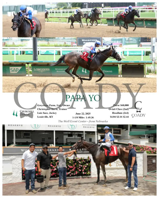 PAPA YO - 06-22-25 - R02 - CD Churchill Downs