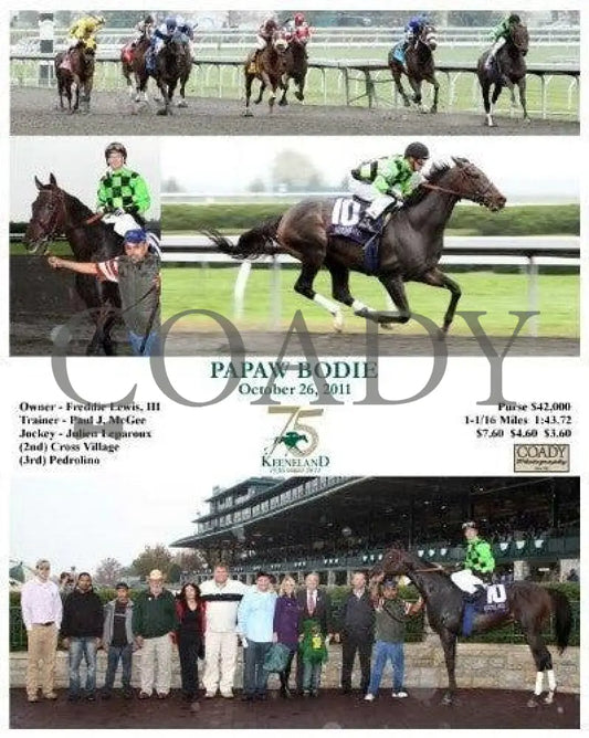 Papaw Bodie - 102611 Keeneland