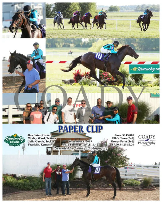Paper Clip - 09-08-19 R10 Kd Kentucky Downs