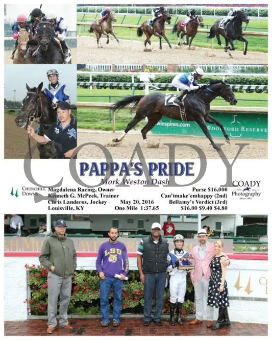 Pappa’s Pride - 052016 Race 02 Cd Group Churchill Downs