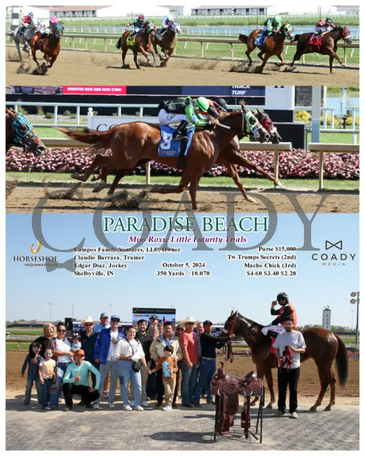 Paradise Beach - Miss Roxie Little Futurity Trials 10-05-24 R06 Ind Indiana Grand